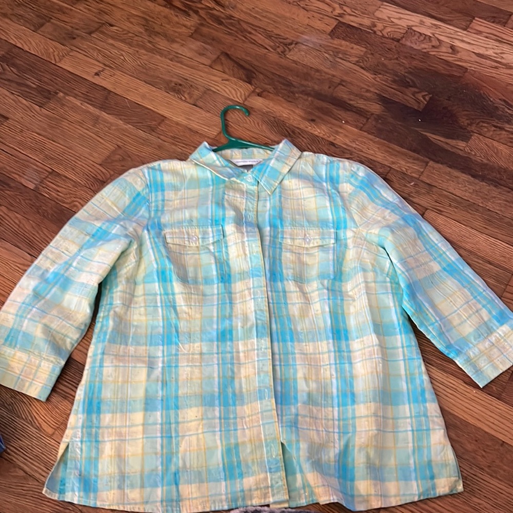 Christopher and Banks 3/4 sleeve blouse